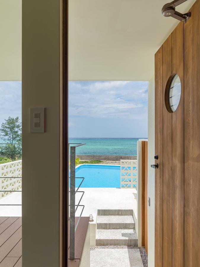 Keiki Beachhouse & Cafe Hotel Nakijin Exterior photo